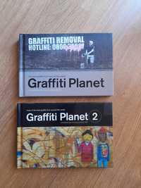 2 livros graffiti Planet