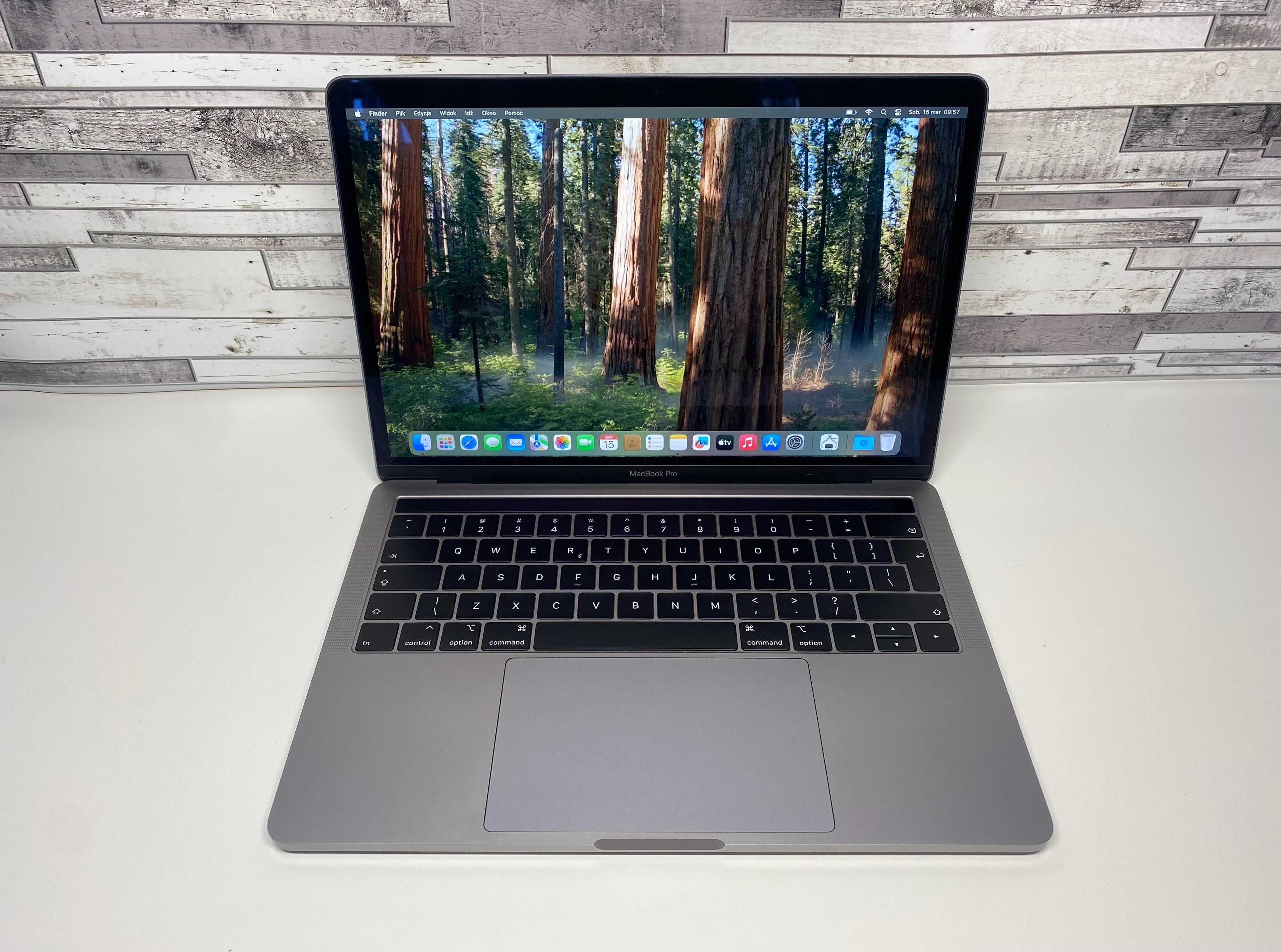 Apple Macbook Pro 13,3" A1989 i7-8559U 16GB 512SSD 33 CYKLE SEQUOIA