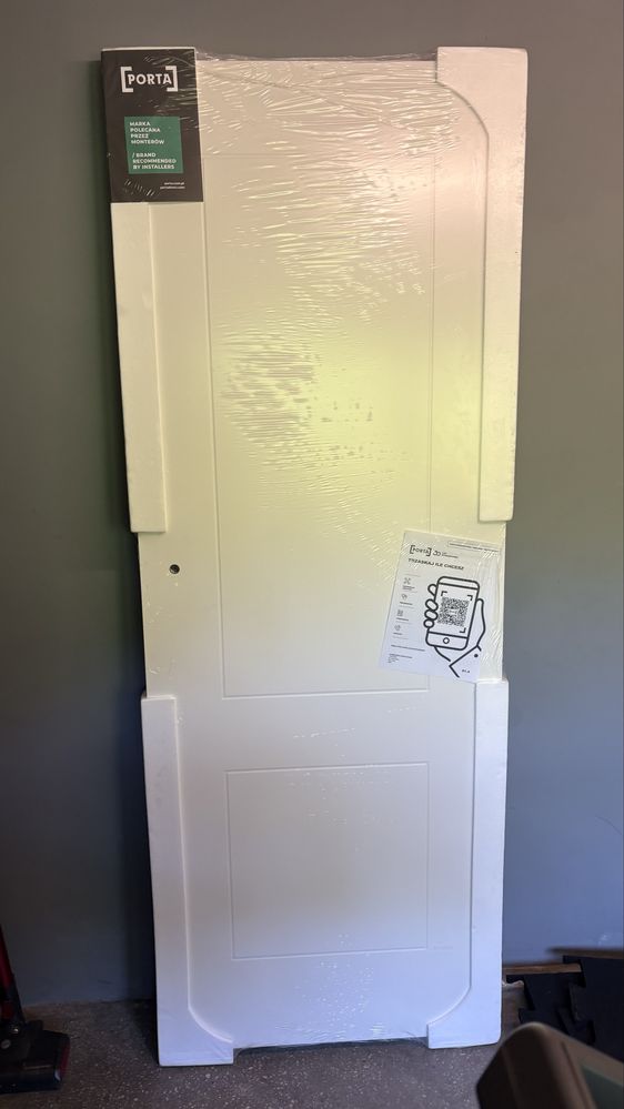 Drzwi Porta białe 70 cm NOWE