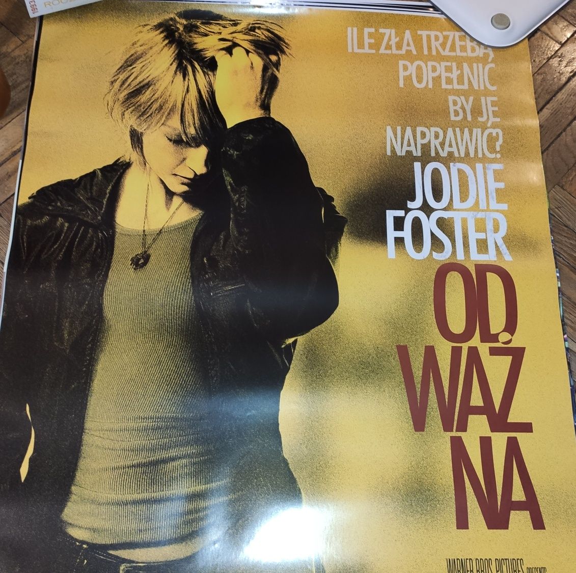 Odważna plakat filmowy oryginalny Jodie Foster
