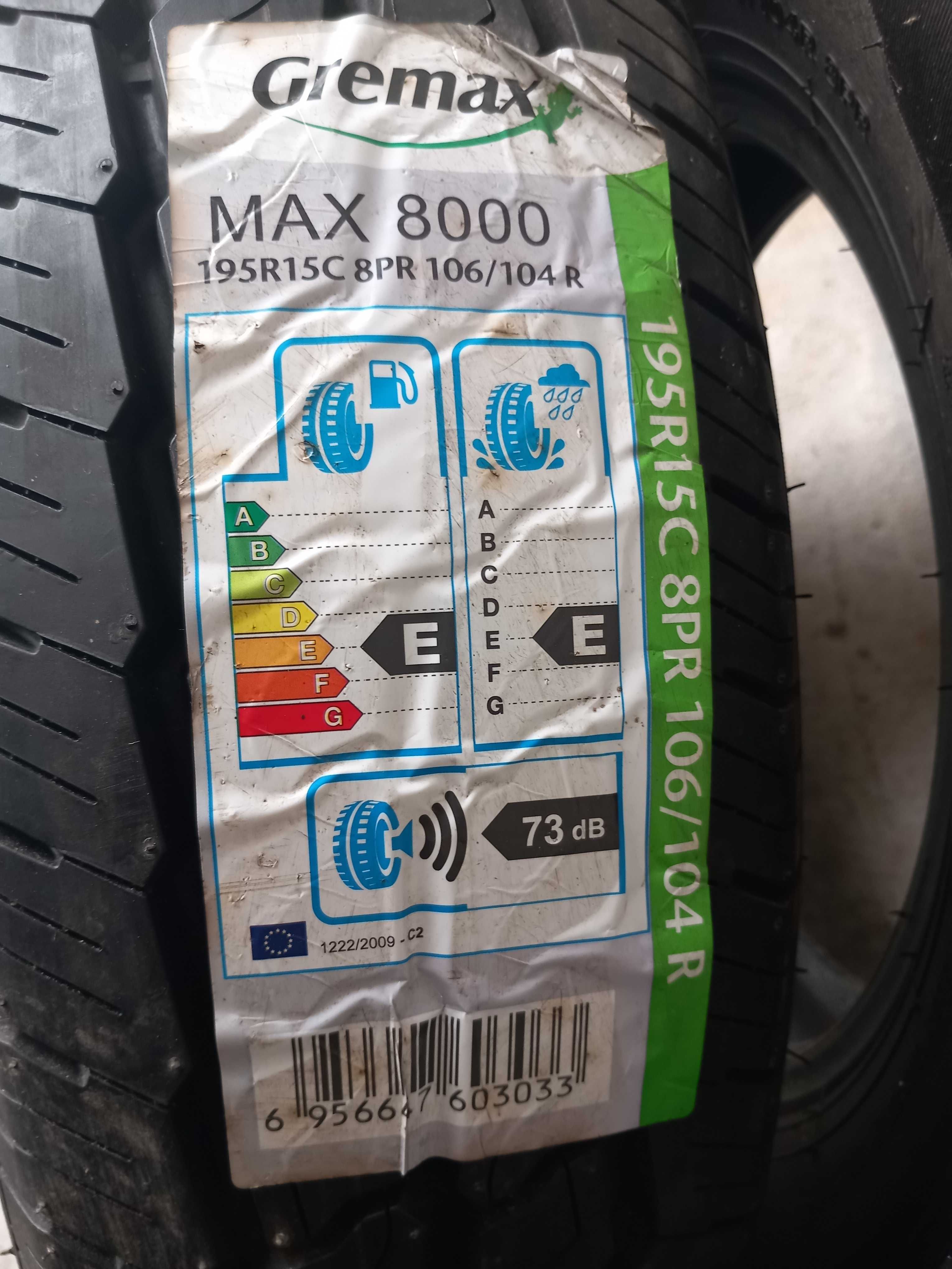 2 Pneus 195R15 C Novos