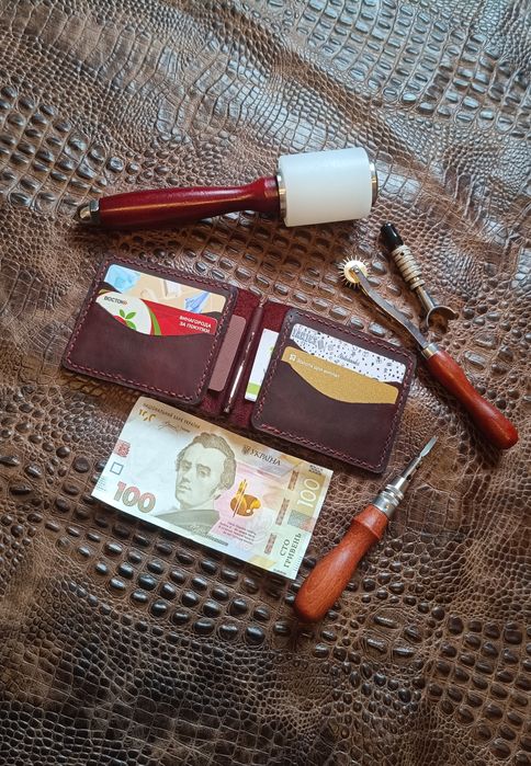 Зажим для денег  ручної роботи гаманець затискач грошей