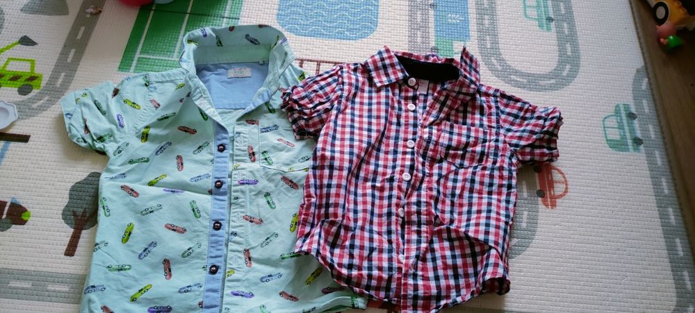 Dwie koszule na krótki rękaw