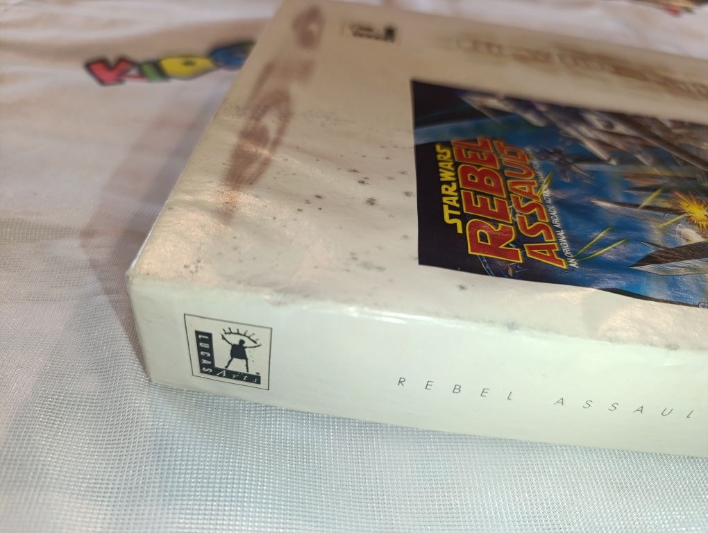 Star Wars Rebel Assault PC CD-ROM big box angielska, płyta bez rys