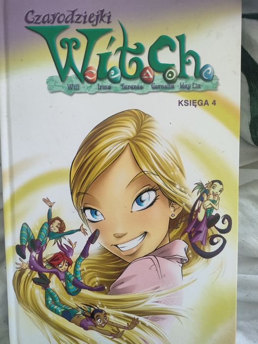 Komiksy "Czarodziejki W.I.T.C.H" księgi 1-4