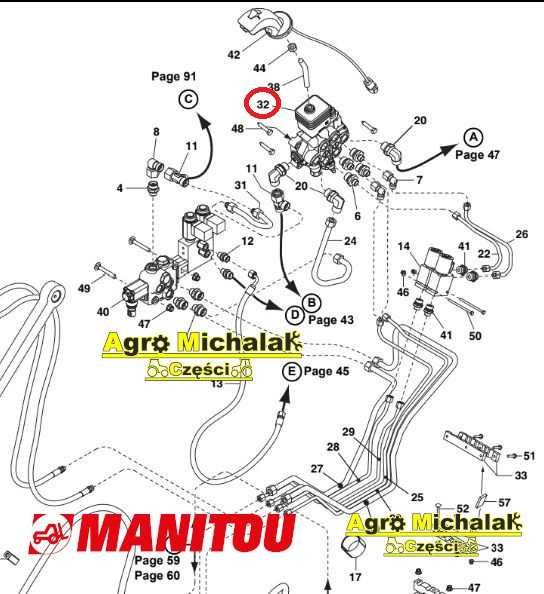 Joystick rozdzielacz Ładowarka Mustang AL140, AL106, AL240, AL340,
