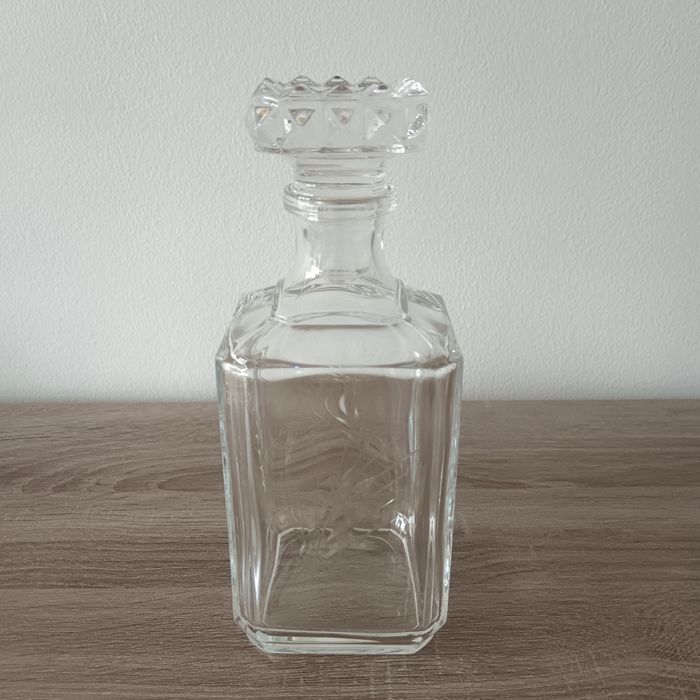 Garrafa cristal para whisky ou outras bebidas