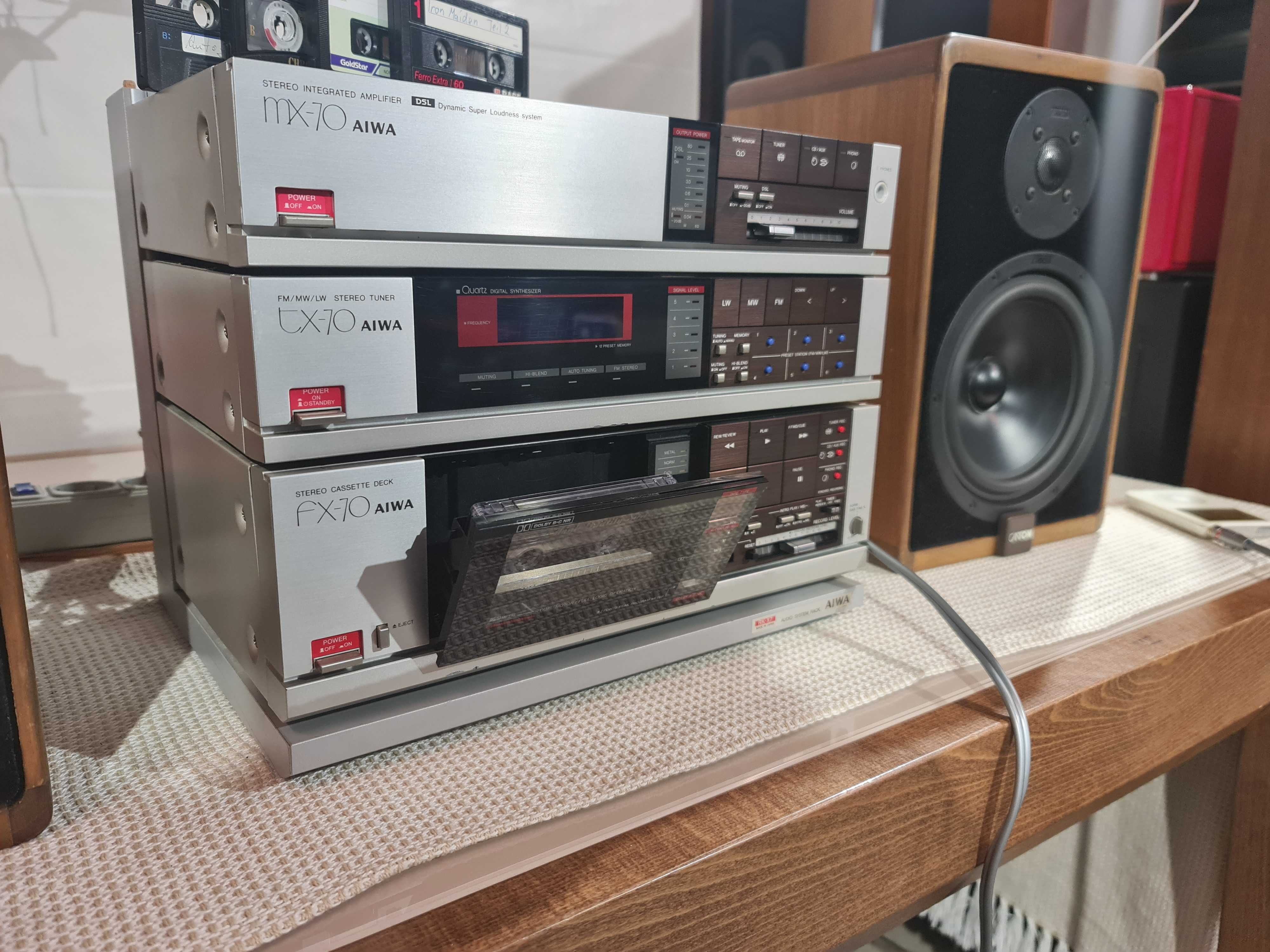 Аудіосистема Aiwa MX-70 Aiwa TX-70 Aiwa FX-70