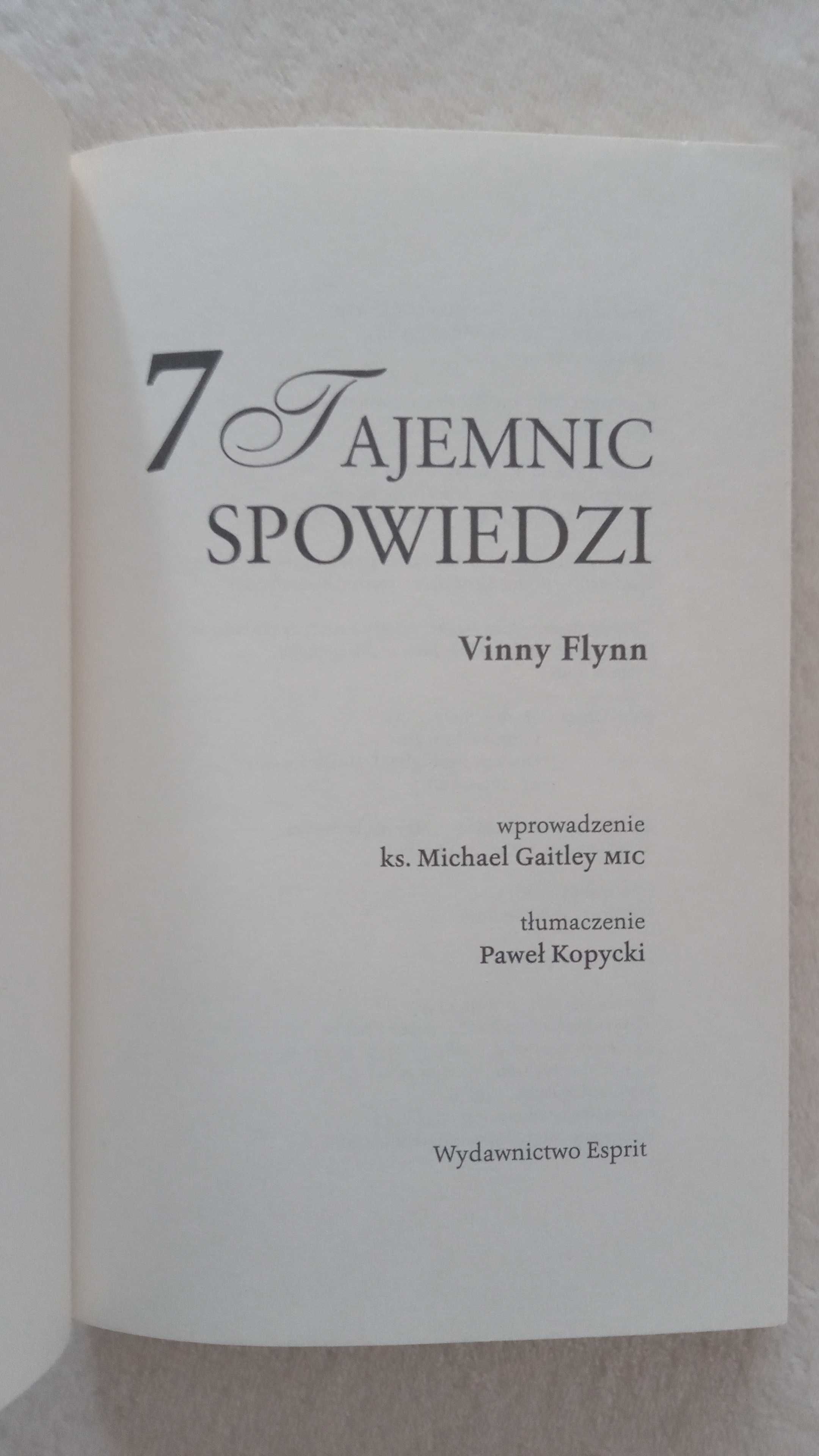 7 Tajemnic spowiedzi. Vinny Flynn