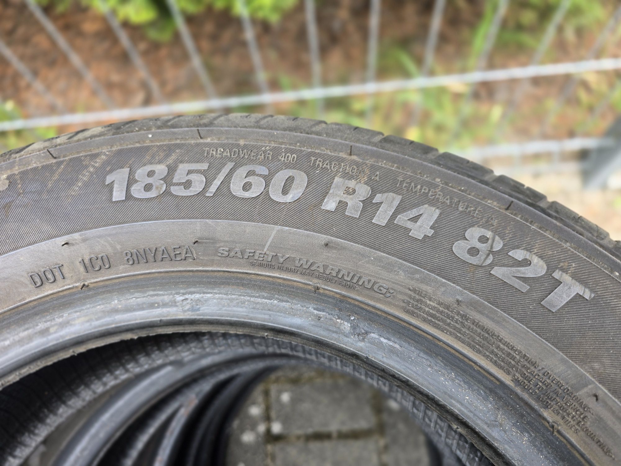 4x Kumho 185/60/14 r14 rok 2023 letnie ecowing es31 jak nowe