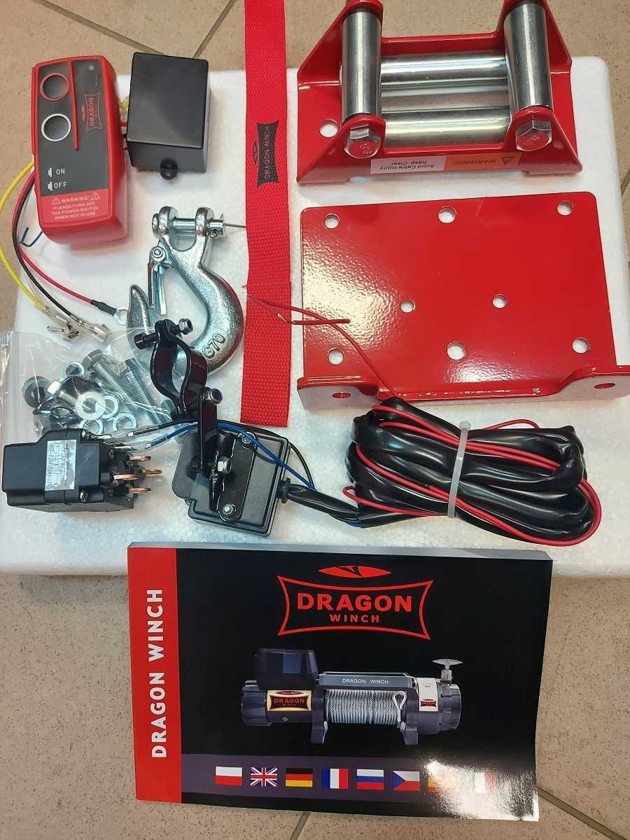 Wyciągarka Dragon Winch DWM 3500 ST do quada, pługa, wciągarka