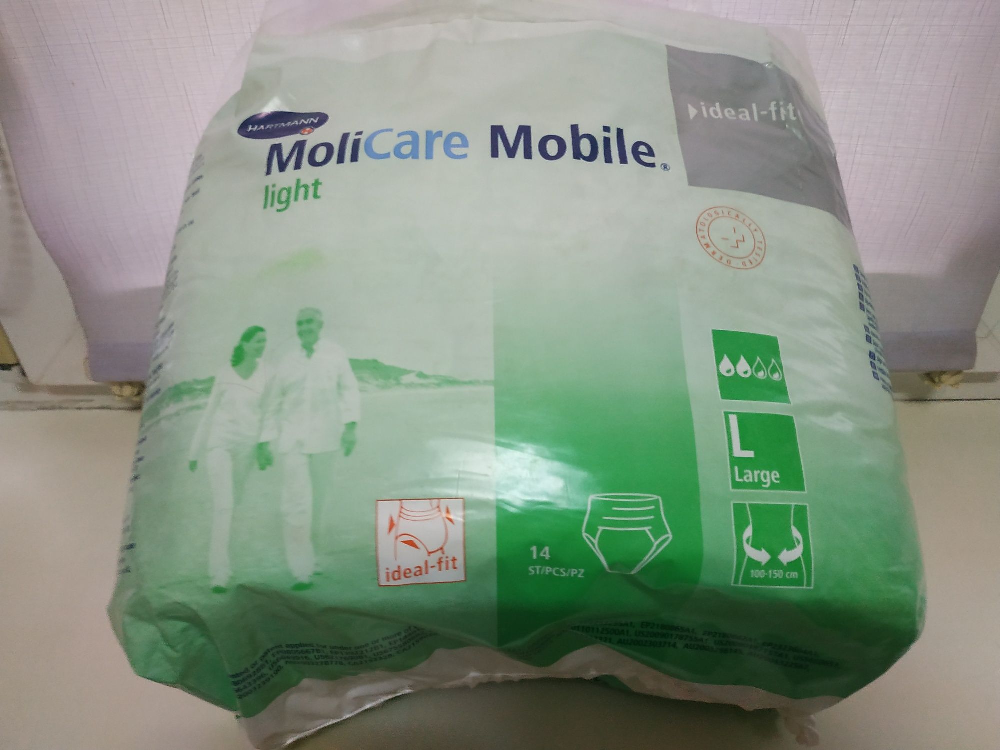 Трусы поглощающие Hartmann MoliCare Premium Mobile, Light, размер L