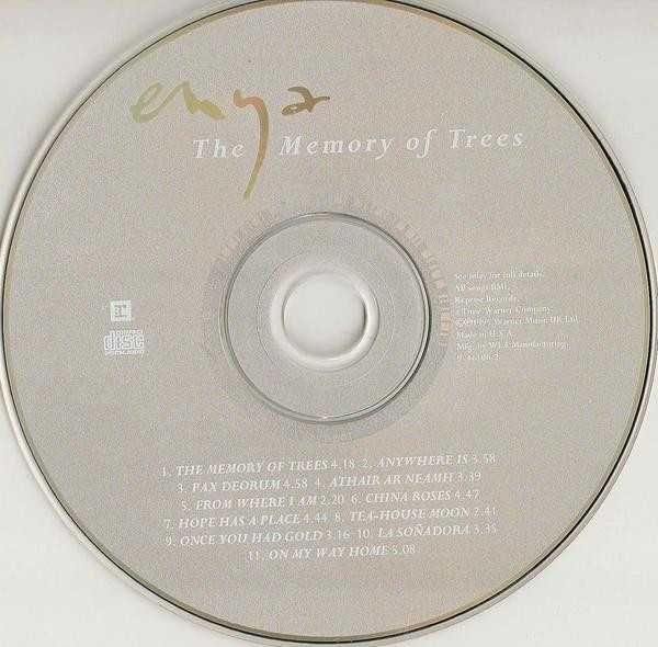 Enya   cd  The Memory Of Trees     new age celtic world   mus