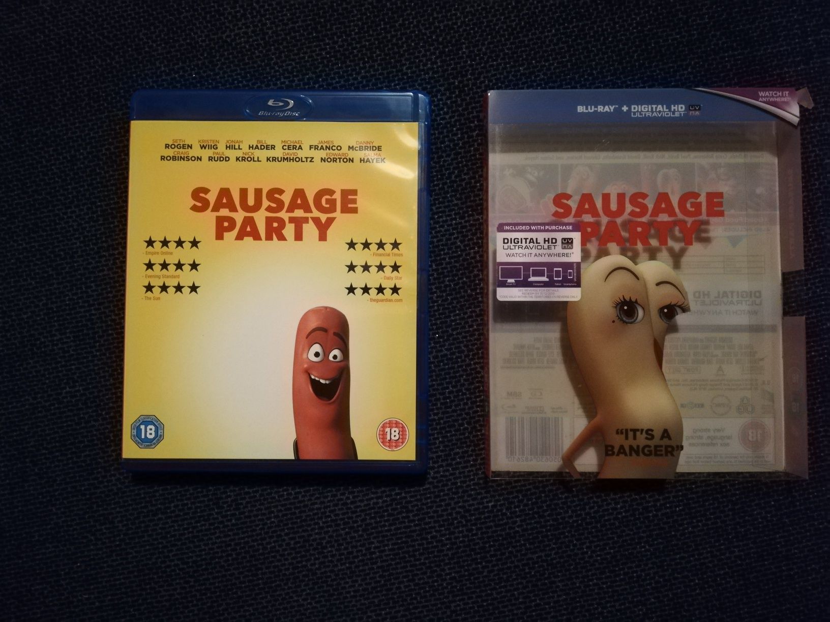 Blu ray do filme "Sausage Party" - edição especial (portes grátis)