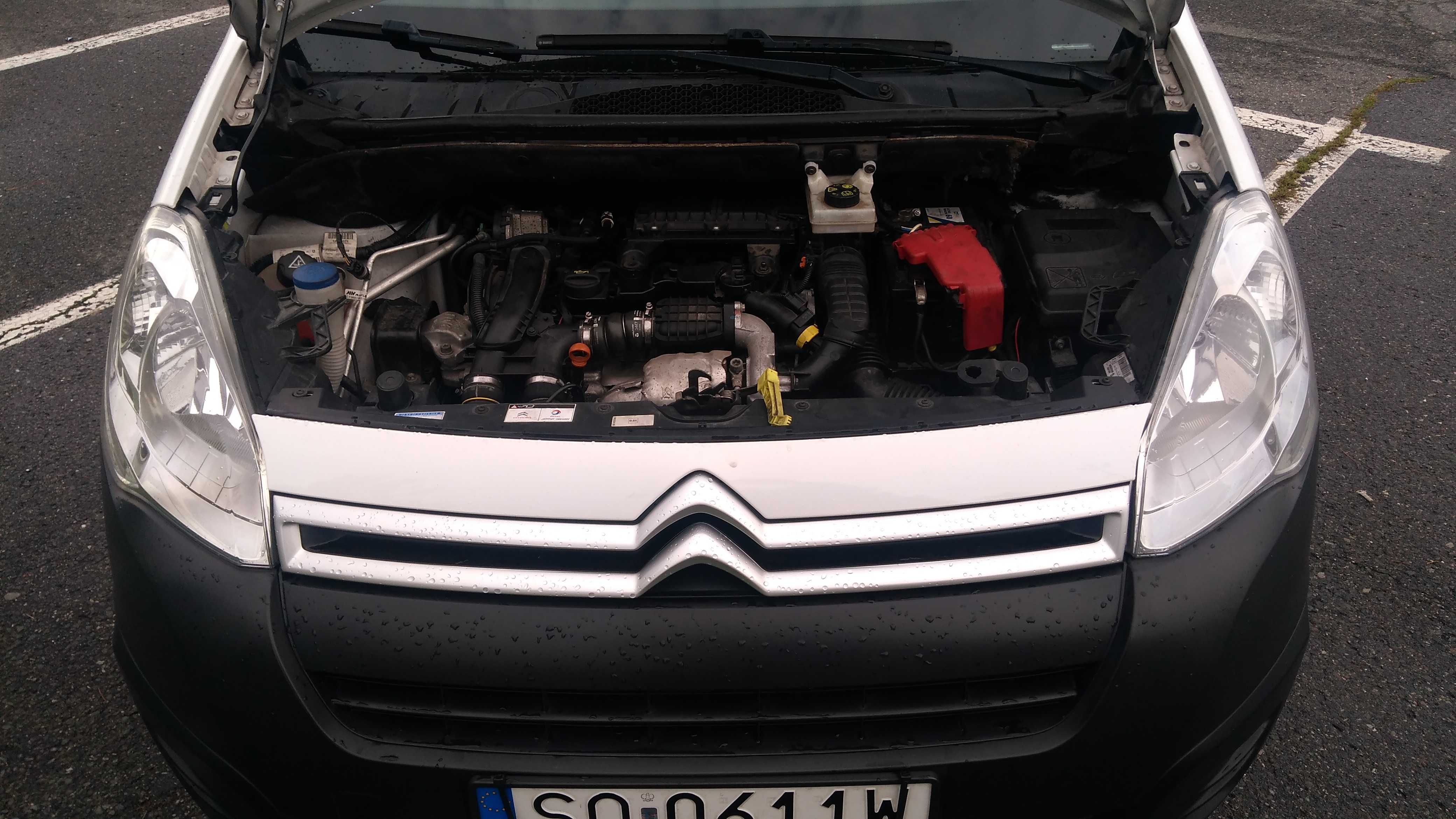 Citroen Berlingo 2017  1.6HDI 100KM Klima Bezwypadkowy  Zarejstrowany