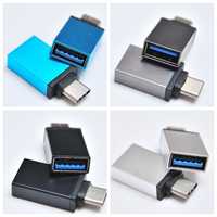 Переходник с Type C на USB A OTG для подключения флешки НОВОЕ