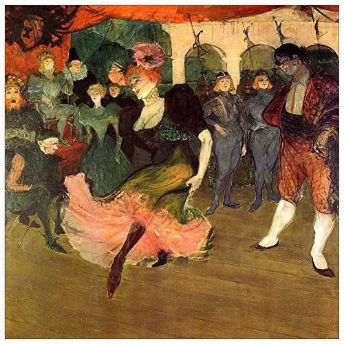 Obraz impresjonistyczny Toulouse-Lautrec "Chilperic" [tancerka] 70x70