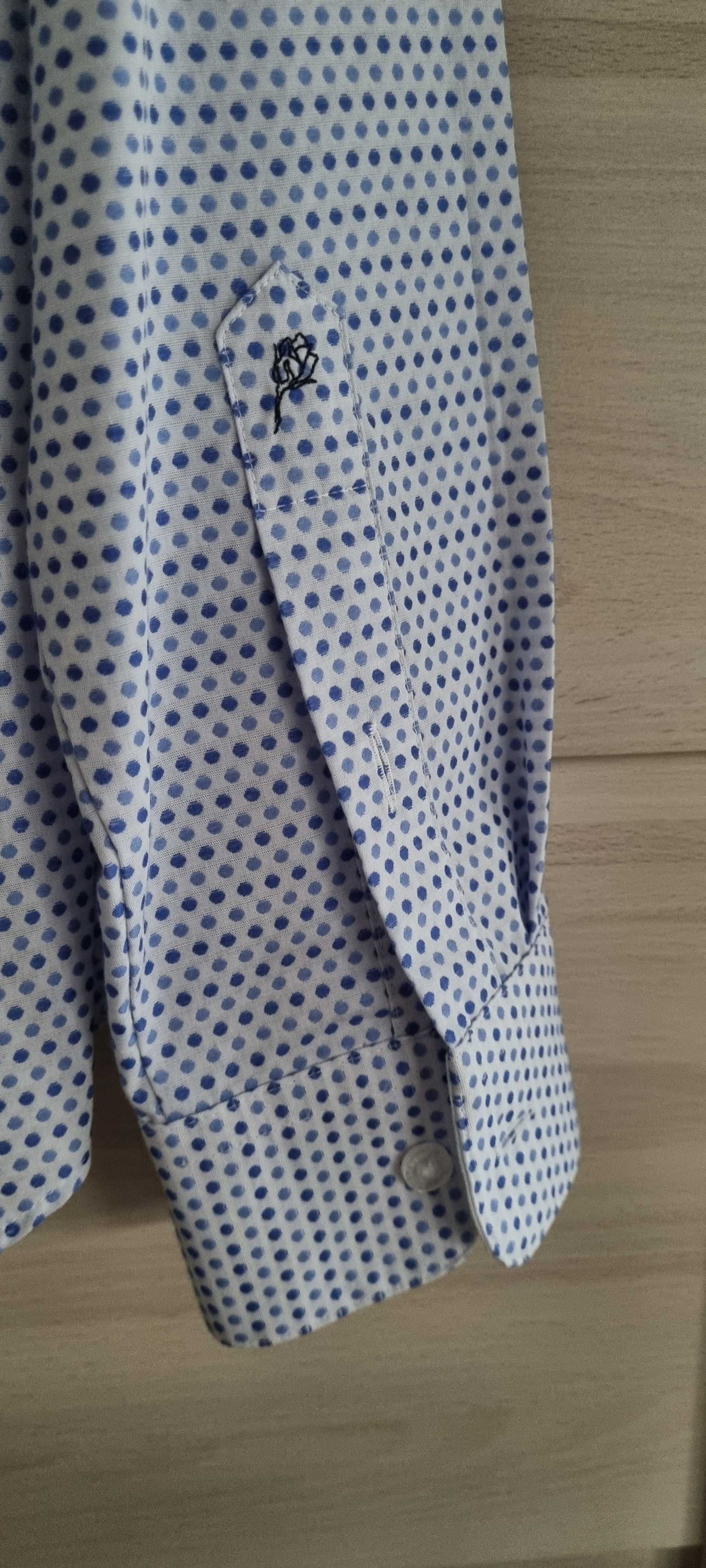 Koszula elegancka w kropki