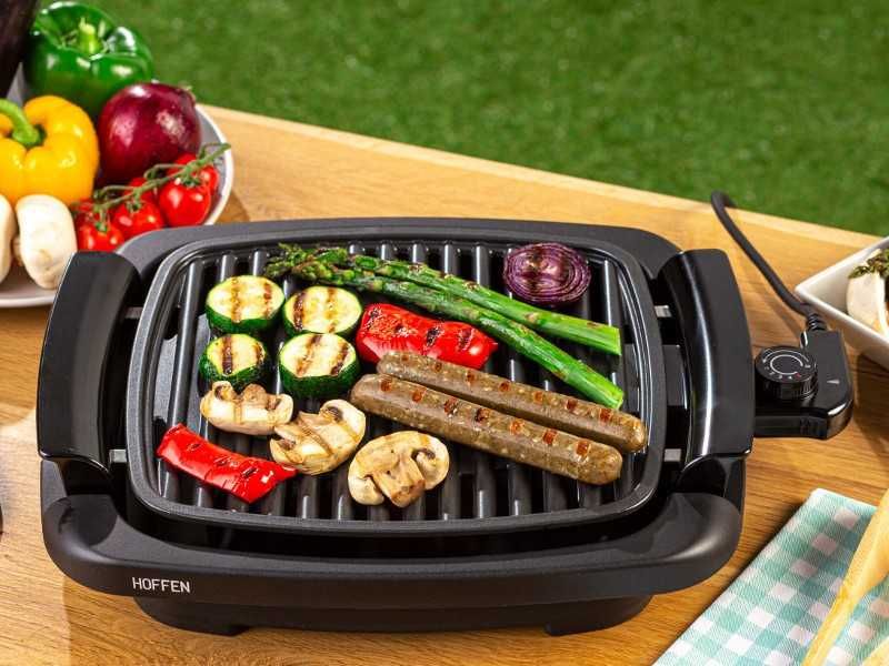 Grill elektryczny HOFFEN stołowy MINIMUM DYMU Model SG-0147