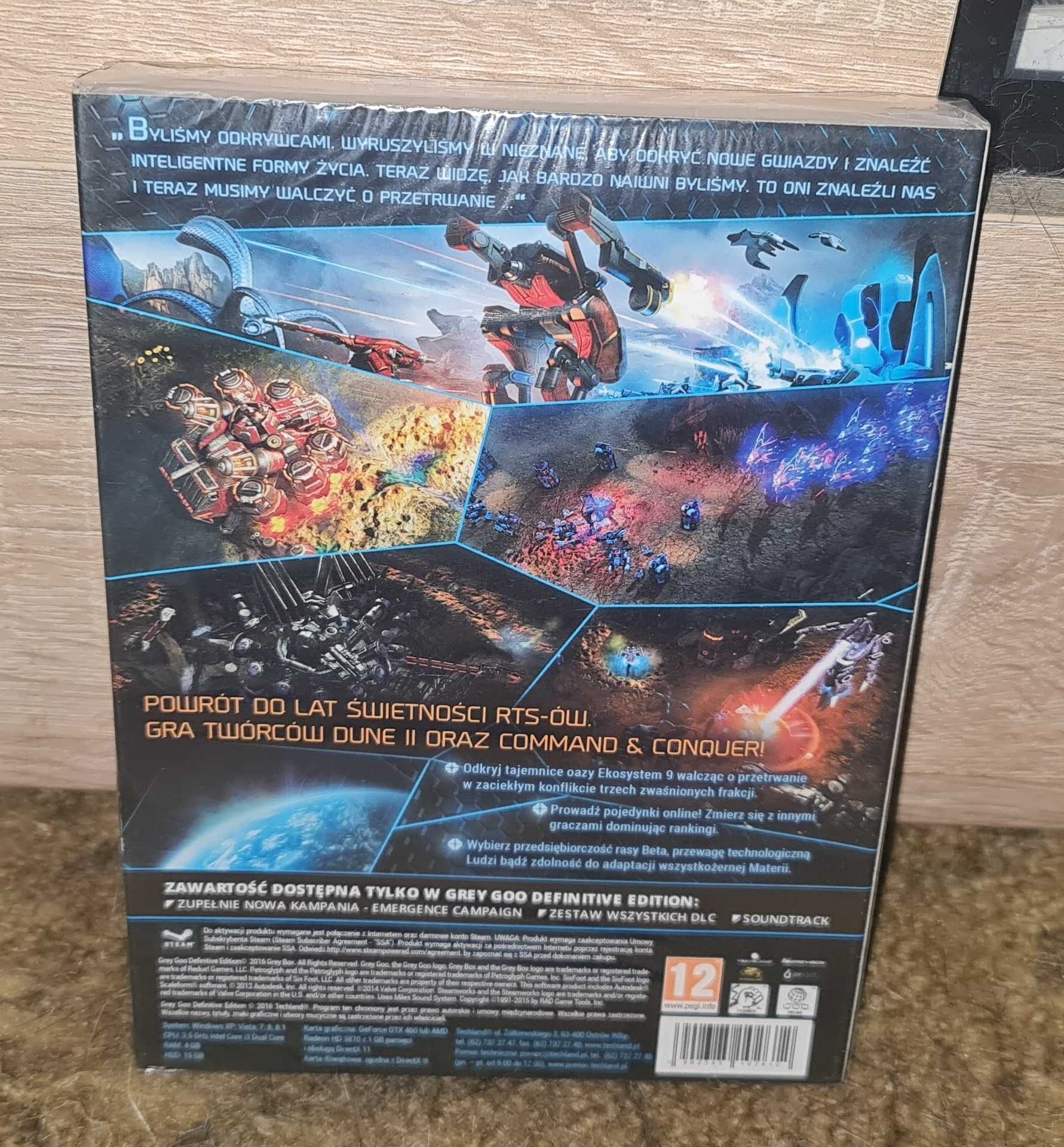 Grey Goo Definitive Edition / Nowa/ FOLIA / PC PL