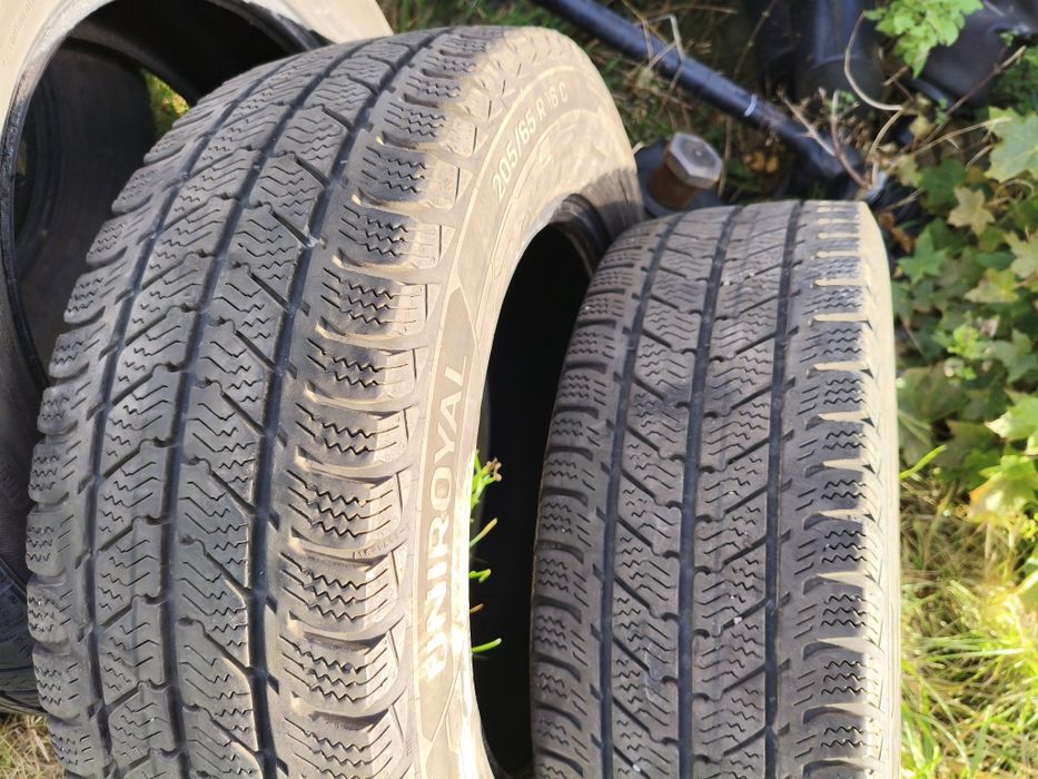 VW T6 T5 T4 opony zimowe 205/65/16c 2 sztuki