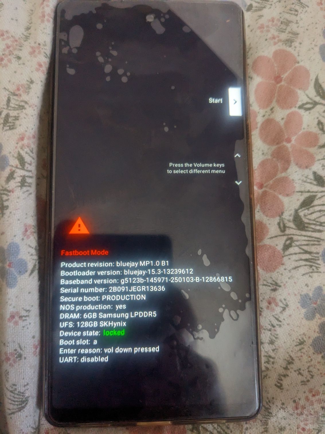 Google Pixel 6a.6/128.слетела прошивка!!
