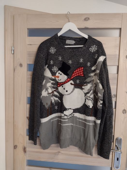 Sweter męski xxl zimowy swiateczny