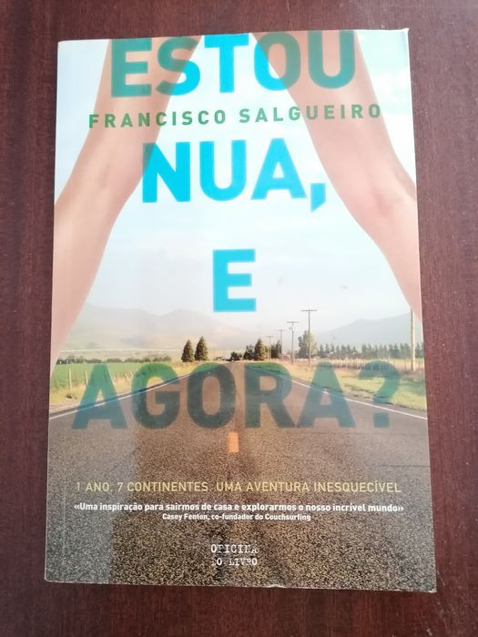 Livro "ESTOU NUA, E AGORA?" de Francisco Salgueiro