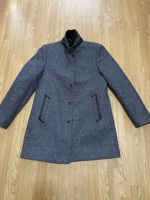 Пальто Осіннє Зимове сіре 52р Стан Нового!!!