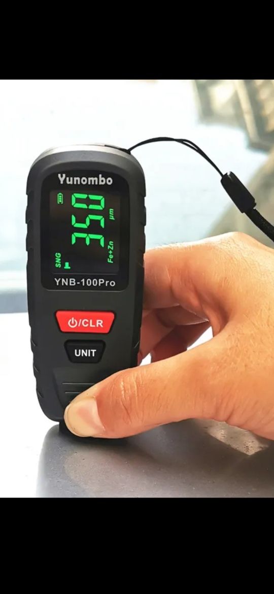 Толщиномер лакокрасочного покрытия Yunombo YNB-100Pro !!! Супер качест