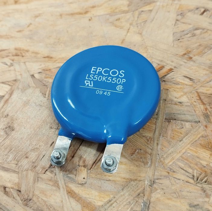 Warystor EPCOS LS50K550P – 550V AC / 745V DC – Ochrona przepięciowa
