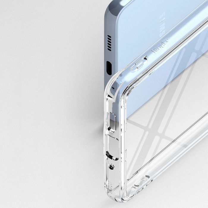 Ringke Fusion etui z żelową ramką Samsung Galaxy A73 przezroczysty