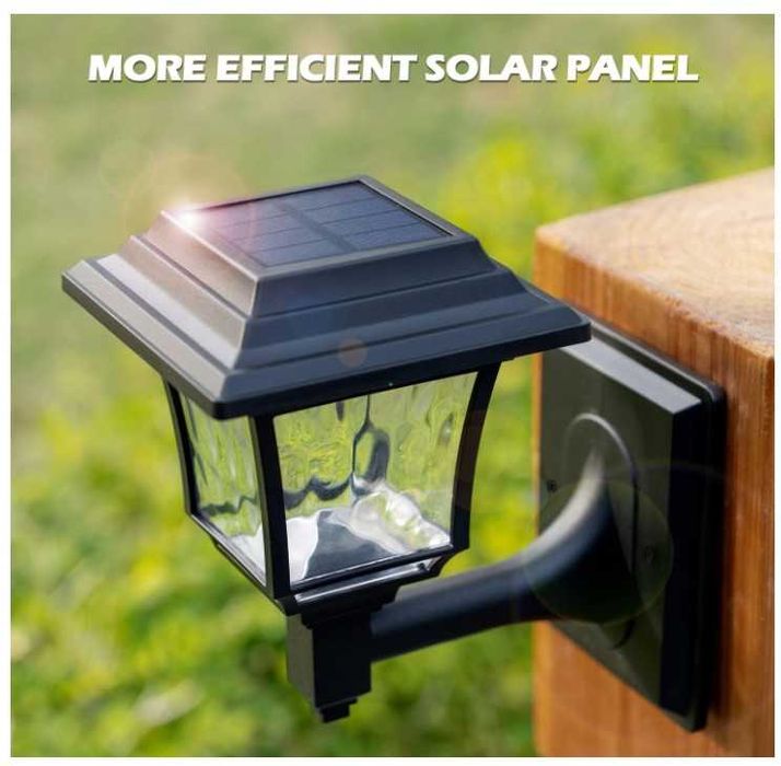 Dekoracyjne lampiony/kinkiety solarne LeiDrail 2 szt. 2 tryby  światła