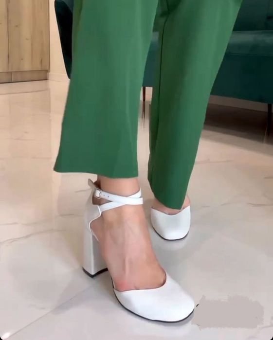 Жіночі туфлі з натуральної шкіри, 37 розмір