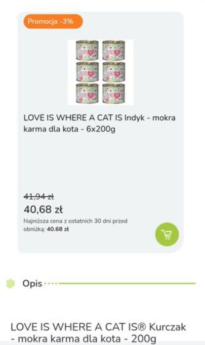 Karma mokra dla kota