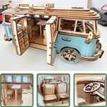 Drewniane Puzzle 3D VW T1