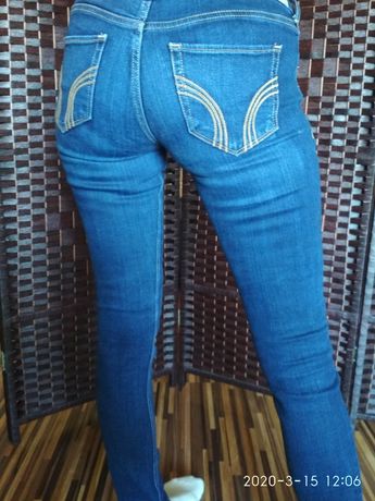 jeansy hollister rozmiar 27W