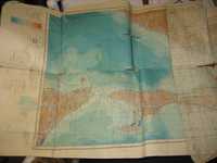 Навигационная карта  на 1941 год пролив Лаперуза, Япония, Сахалин