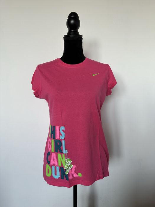 T-shirt Nike 170 XL Rozowy jak nowy