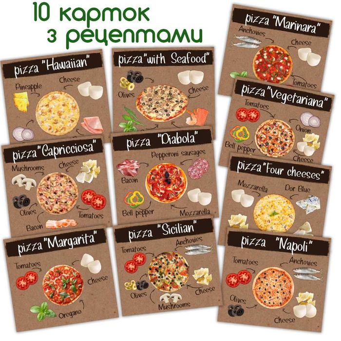 Гра магнітна настільна Magdum "Піца" (ML4031-27 EN)