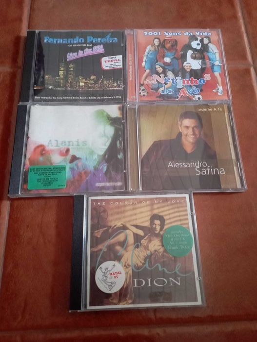 CD's de música vários
