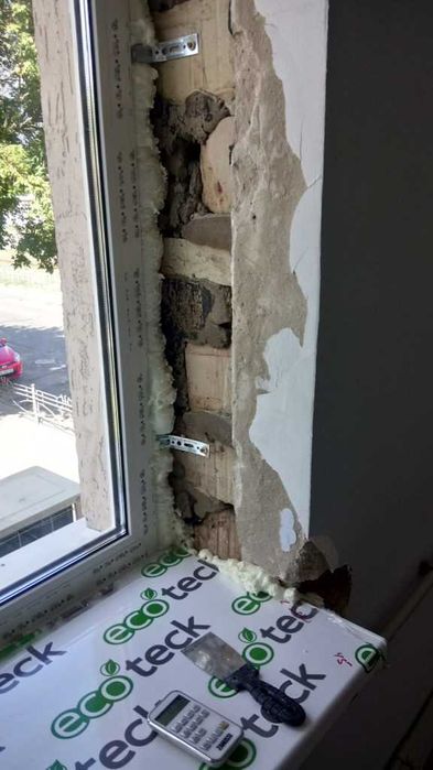 Робимо укоси. Заміна вікон, склопакетів, фурнітури у МПВ Є-відновлення