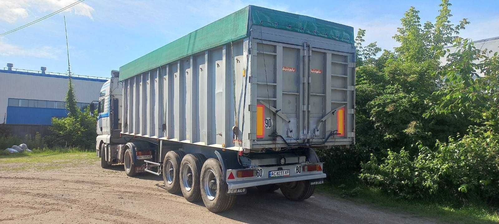 Продам напівпричіп самоскид Benalu