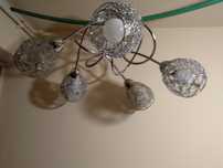 Lampa wisząca chrom