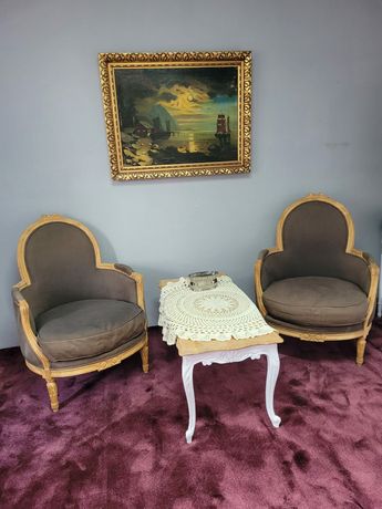 Piękny stylowy fotel