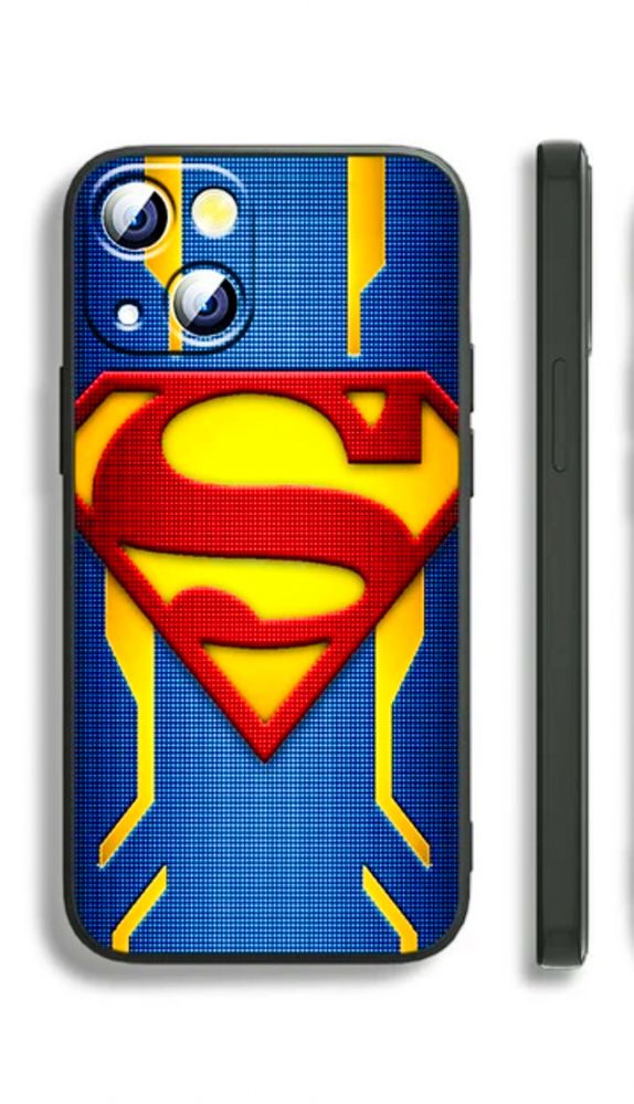 Superman DC Etui na telefon dla iPhone 14, 13, 12, 11, Mini, Pro, Max