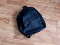 Czarny plecak plecaczek dziecięcy damski czarny