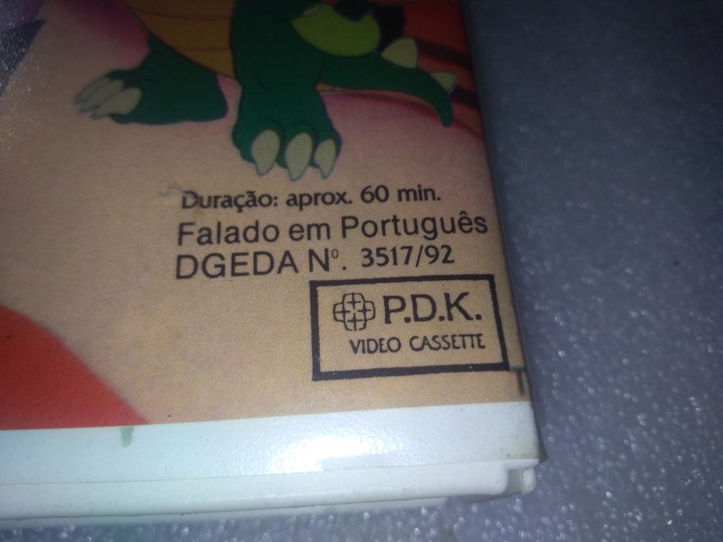 Antiga cassete VHS Super Mário  - Raro