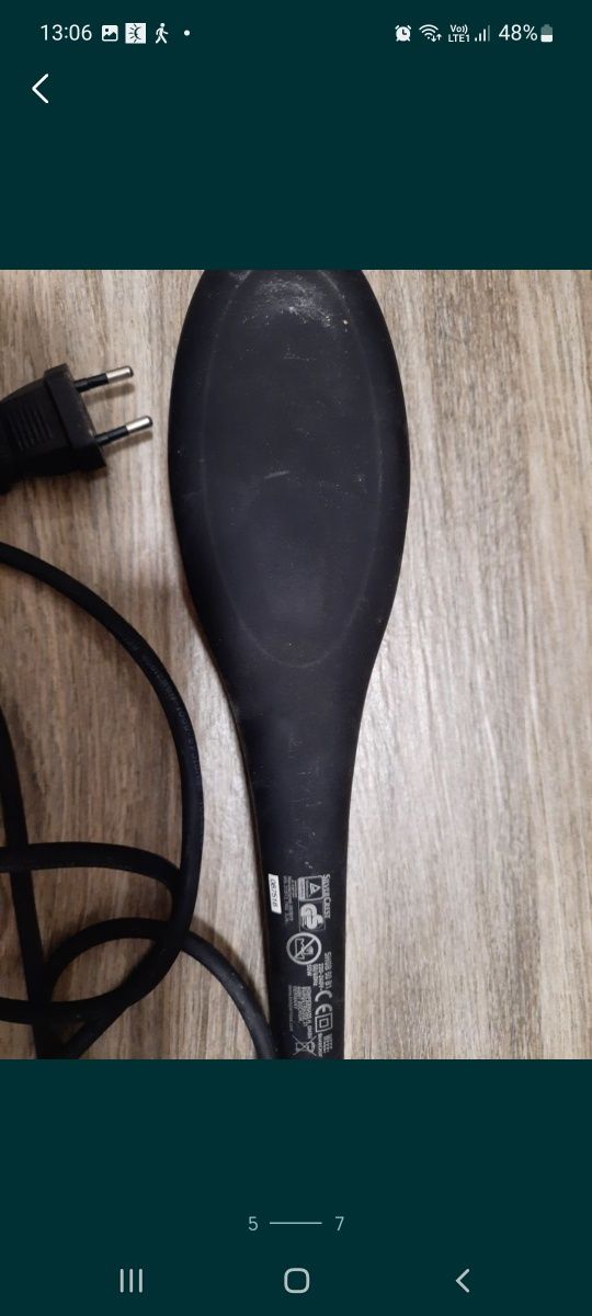 Szczotka prostującą Silver crest jak nowa