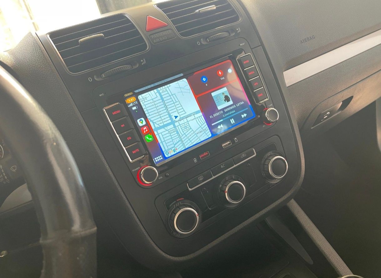 Radiowe Samochodowe Carplay Wv,Passat,Golf,Seat,Polo